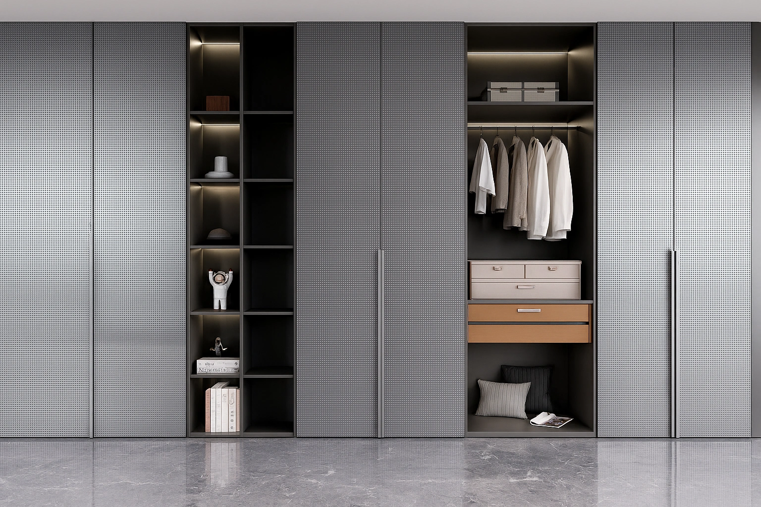 Stainless Steel Wardrobe: Fashionable and Practical